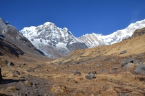Path to Annapurna Base Camp ABC - Nepal - 