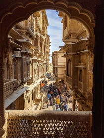 Patwon Ji ki Haveli Jaisalmer Rajasthan India 
