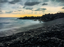 Pebble Beach Hawaii shot on my iPhone 