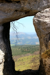 Peeking through the Hobbit Hole  Basque Spain 