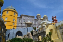 Pena Palace in Sintra Portugal 