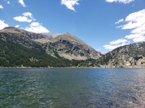 Perfect day for fishing at Montgomery Resevoir CO 