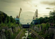 Petrovsky Dock Kronstadt Russia 