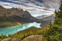 Peyto Lake Alberta Canada  by Corey Yeatman x-post rTrueNorthPictures