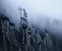 Phallic Rock formations fitting of EarthPorn Dolomites Italy  IG natemerz