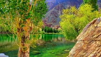 Phandar Lake At Phandar Valley Gilgit Baltistan 