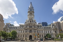 Philadelphia City Hall the largest municipal building in the United States Construction began in  and was completed  years later in  Designed by John McArthur Jr amp Thomas U Walter in a Second Empire style 