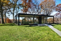 Philip Johnson Glass House New Canaan CT completed  