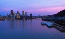 Photo I took of Pittsburgh yesterday