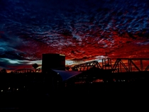 Picture I took in Shreveport Louisiana about this same time of year during sunrise last year