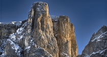 Pillars of creation on Earth The Dolomiti in Italy 