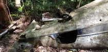 Piper Comanche plane wreck Located in DAguilar National Park Queensland Australia