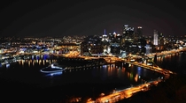 Pittsburgh at night 