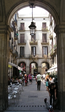 Placa Reial Barcelona 