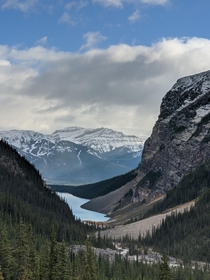 Plain of Six Glaciers trail Lake Louise Alberta Canada 