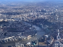 Plane View of London