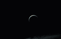 Planet Earth taken from Luna