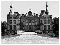 Poeke castle in Belgium