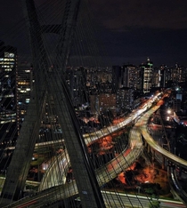 Ponte Octavio Frias de Oliveira So Paulo Brazil