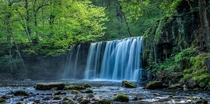 Pontneddfechan Waterfalls South Wales UK 
