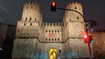 Porta San Sebastiano one of the best preserved gates in the Aurelian Walls rd Century Rome 