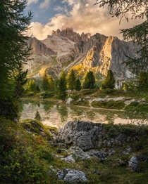Postcard from the Dolomites Lago di Limides Italy  Instagram alex_lauterbach