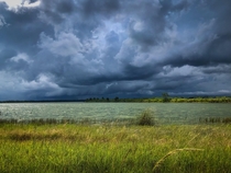 Powerful View -  OC Port St Lucie - powerful storm moving is over the Everglades