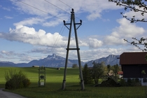 Powerline in Rural Austria 