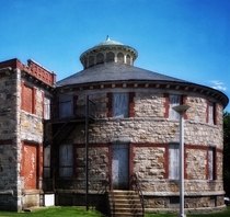 Preserved building abandoned Worcester State Hospital fka Worcester Lunatic Asylum est  Massacusetts 