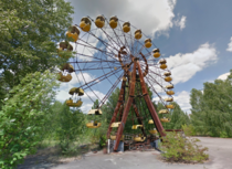 Pripyat near Chernobyl Ferris Wheel