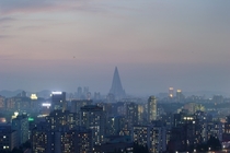Pyongyang North Korea evening July  