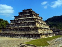 Pyramid of the Niches - El Tajn Mexico 