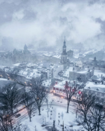 Quebec and snow