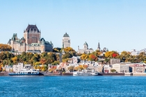 Quebec City in Fall Quebec Canada 
