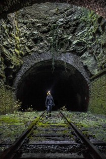 Rail Tunnel Greenock Scotland