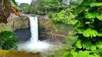 Rainbow Falls Hawaii - Sorry for no rainbow  OC