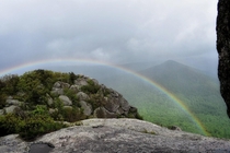 Rainbow Over Old Rag Shenandoah National Park 