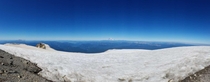 Rainier from the summit of Mt Adams 
