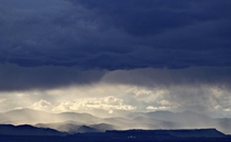 Rainy Colorado Mountains 