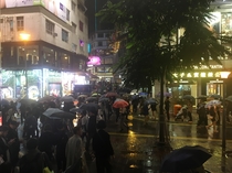 Rainy Sunday in Hong Kong feeling a little Blade Runner-ish