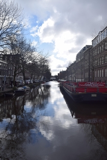 Random canal in Amsterdam 