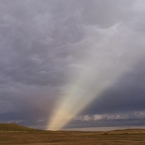 Ray of sunshine on the prarie western South Dakota OC 