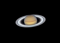 Real image of Saturn and its rings taken by the HST June th