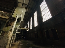 Recent exploration of an abandoned coal power plant in MA