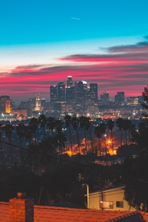 Red Sky  Los Angeles 