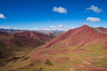 Red Valley in Peru 