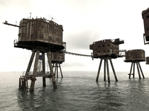 Redsand Forts Thames Estuary UK