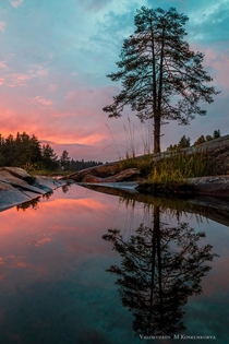 Reflection Koitelinkosket Oulu Finland 