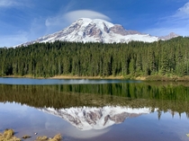 Reflection Lakes - Mount Rainier Washington USA - 