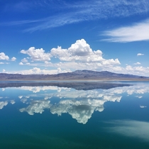 Reflections in Walker Lake Nevada 